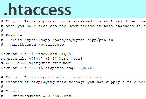 hướng dẫn cách cấu hình file htaccess