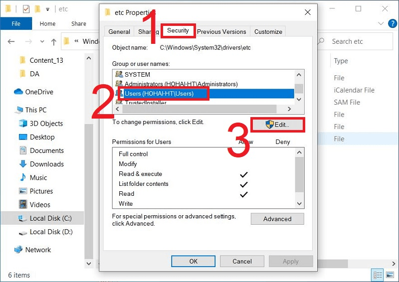 hướng dẫn cách chặn web bằng file host 3
