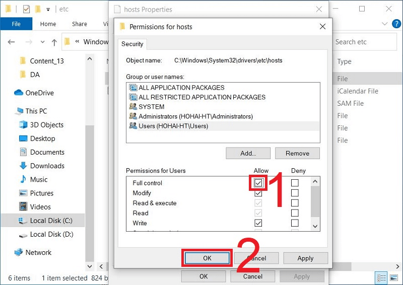 hướng dẫn cách chặn web bằng file host 4