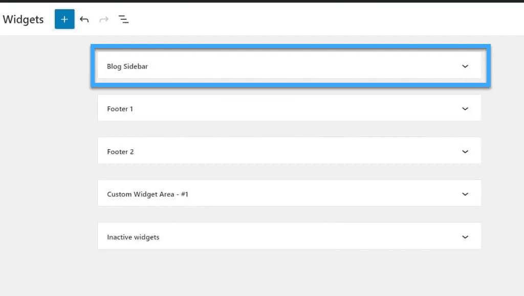hướng dẫn cách chỉnh sửa sidebar cho wordpress 1