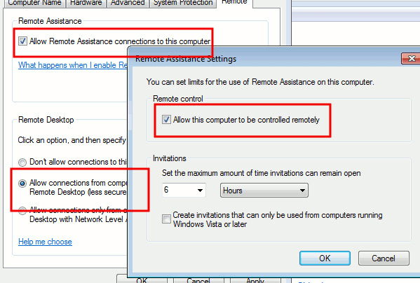 hướng dẫn cách remote desktop trong windows 7 6