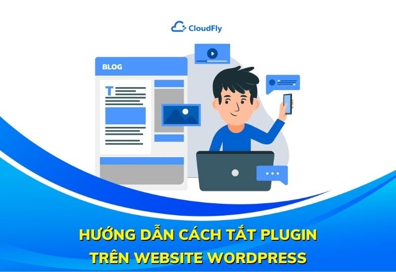 hướng dẫn cách tắt plugin trên website wordpress