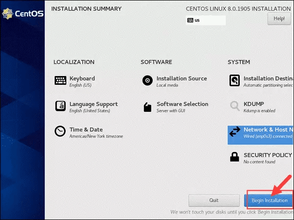 hướng dẫn cài đặt hệ điều hành centos cơ bản 3
