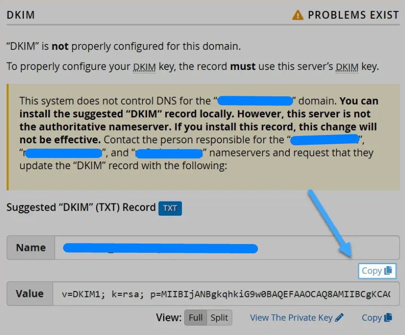 hướng dẫn cấu hình dkim và spf để xác thực email trên cpanel 5
