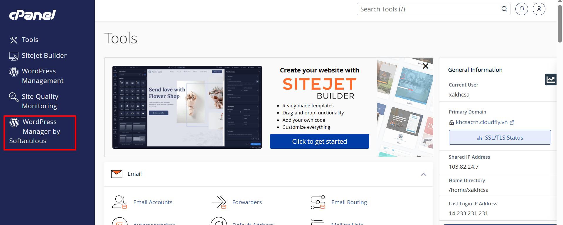 hướng dẫn đưa giao diện wordpress lên website bằng cpanel 4