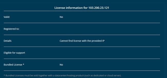 hướng dẫn kiểm tra directadmin bản quyền hay crack