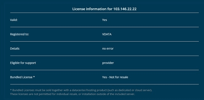 hướng dẫn kiểm tra directadmin bản quyền hay crack