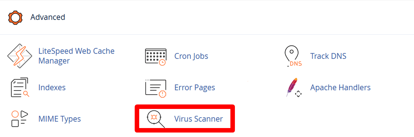 hướng dẫn sử dụng virus scanner trên cpanel hosting chi tiết 2