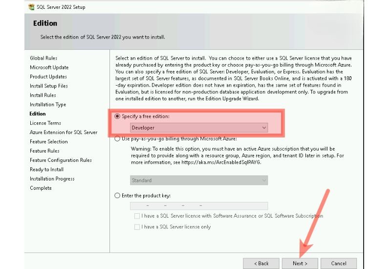 hướng dẫn tải và cài đặt sql server 2022 5