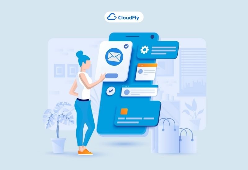 kiểm tra thư chào mừng trong email để check website hosting
