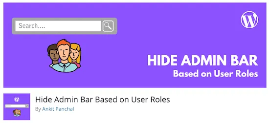plugin quản lý người dùng hide admin bar based on user roles