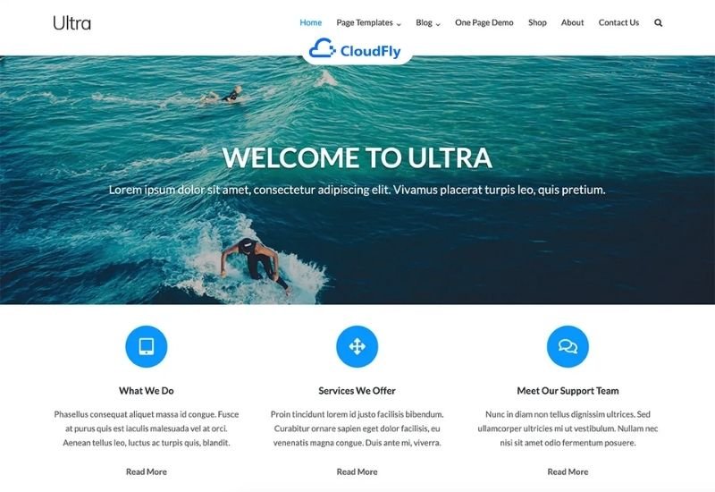 theme wordpress responsive ultra