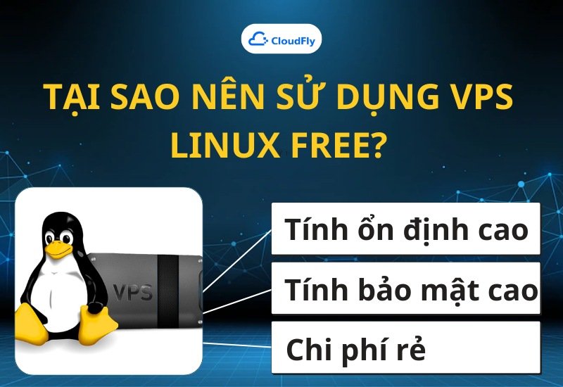Tại sao nên sử dụng VPS Linux free