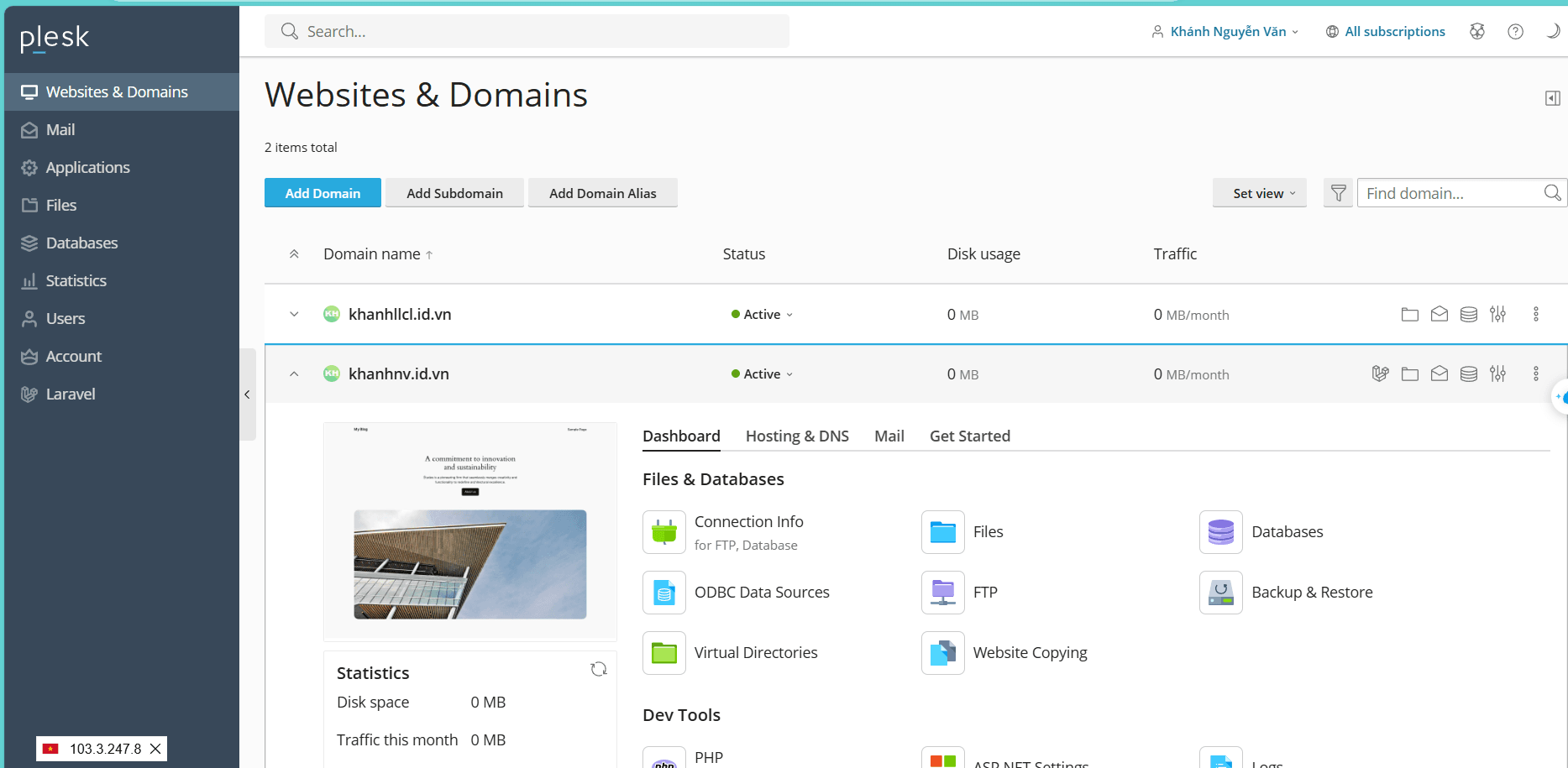 cách chuyển hướng trang web laravel từ thư mục public đến miền chính 1