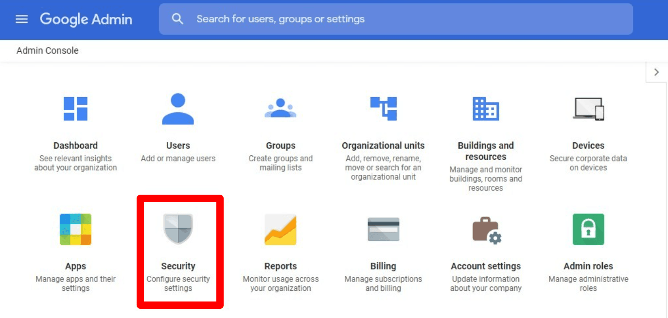 hướng dẫn bật quyền cho phép ứng dụng kém an toàn truy cập vào google workspace 1