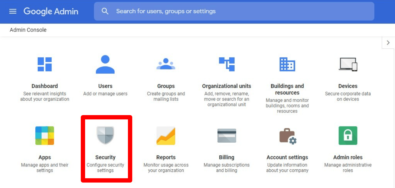 hướng dẫn bật quyền cho phép ứng dụng kém an toàn truy cập vào google workspace 1