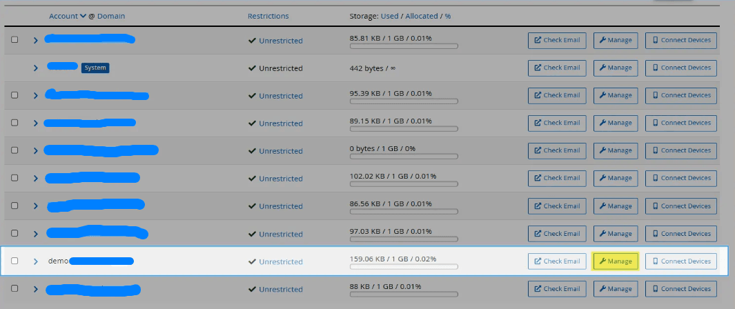 hướng dẫn cách chỉnh sửa dung lượng email account cpanel 3