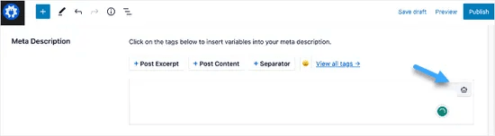 hướng dẫn cách thêm keyword và meta description trong wordpress 7