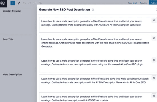 hướng dẫn cách thêm keyword và meta description trong wordpress 8