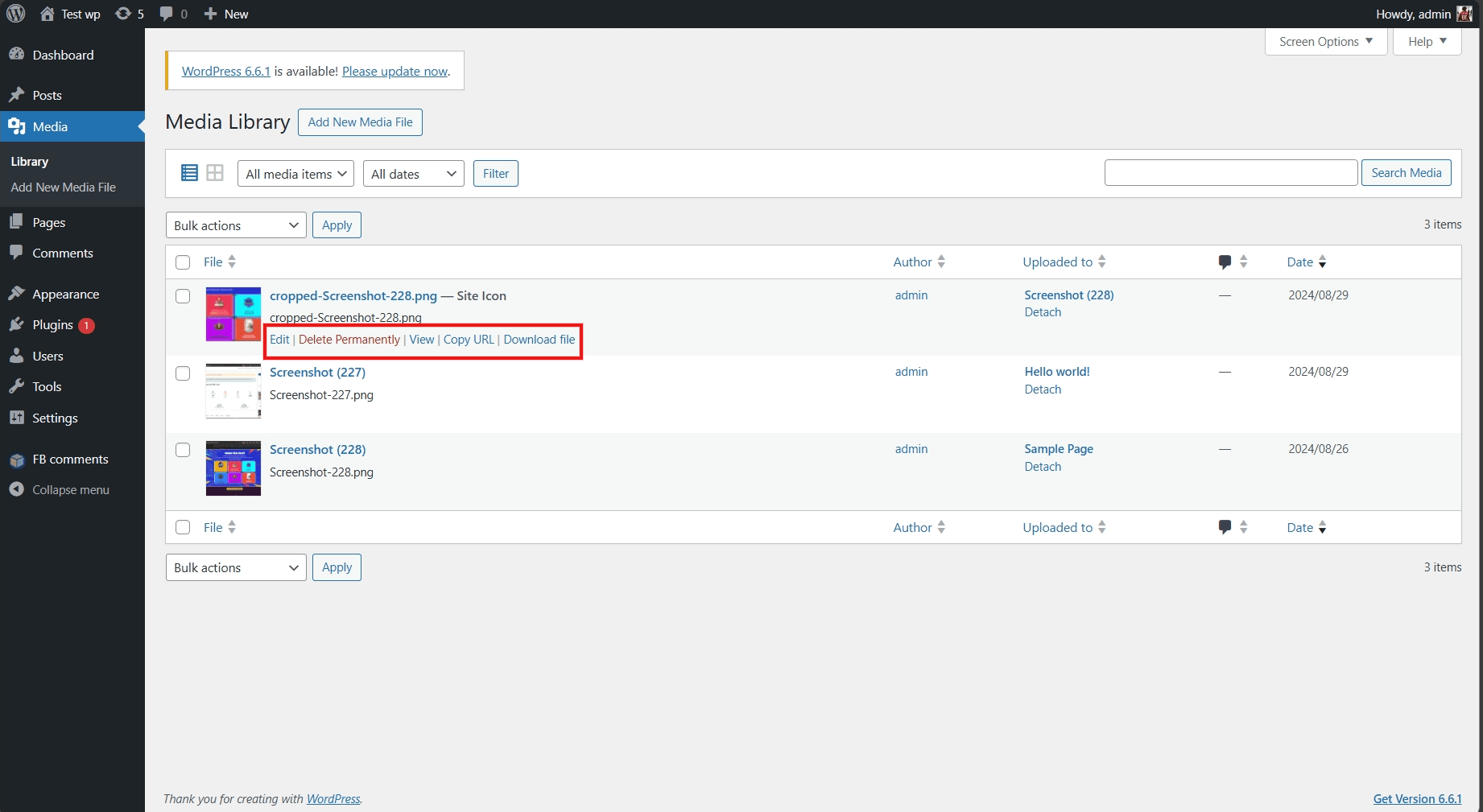 hướng dẫn cách thiết lập media trong wordpress 4