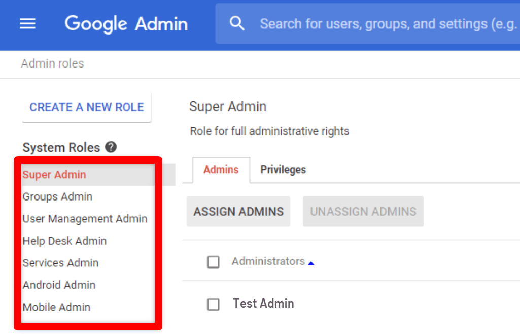 hướng dẫn cấp quyền admin cho user trong google workspace chi tiết 2