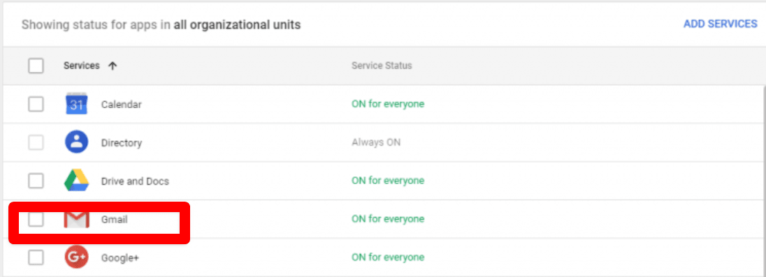 hướng dẫn chặn email domain từ bên ngoài trong google workspace 2