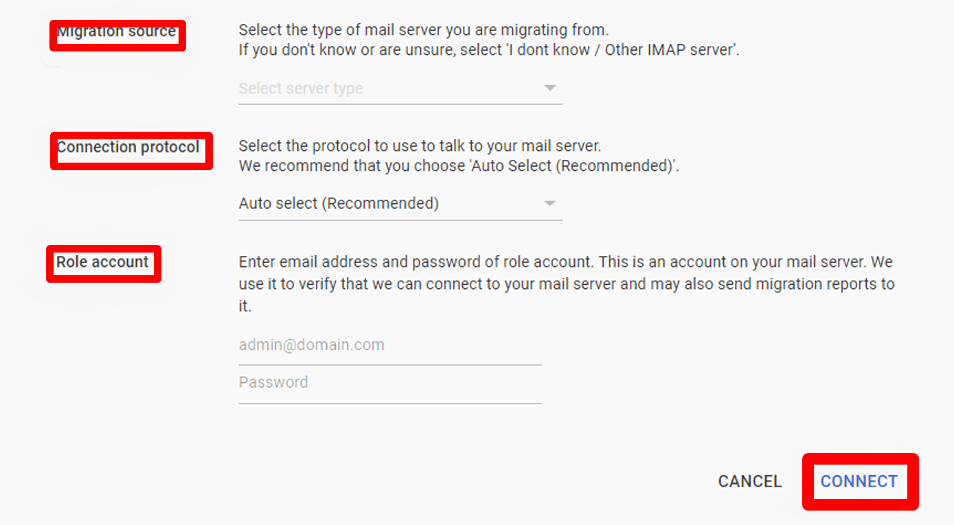 hướng dẫn chuyển dữ liệu trong google workspace bằng data migration 3