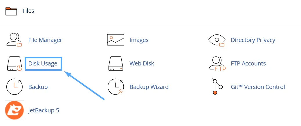 hướng dẫn kiểm tra disk usage và bandwidth trên cpanel 2
