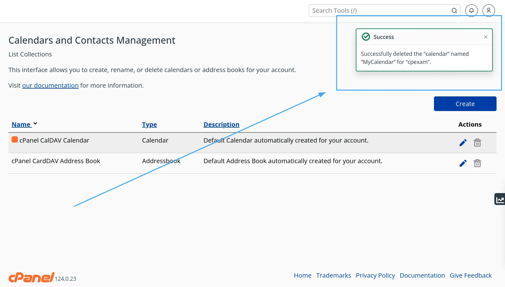hướng dẫn sử dụng calendars and contacts management trên cpanel 10
