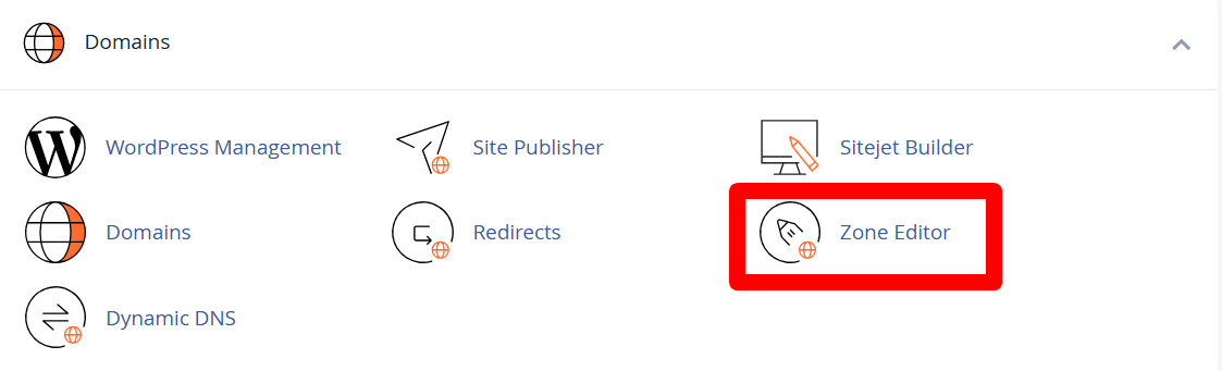 hướng dẫn sử dụng chức năng zone editor trong cpanel chi tiết 2