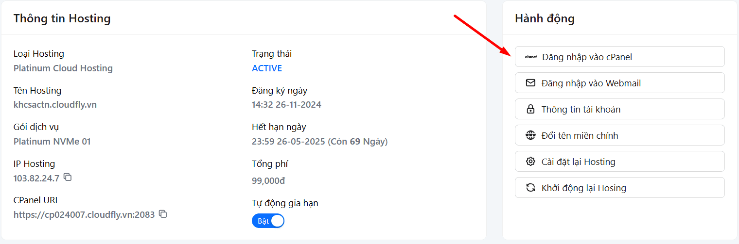 hướng dẫn sử dụng plugin duplicator để chuyển host cho wordpress 7