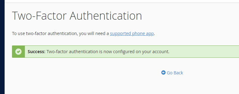 hướng dẫn thêm xác thực hai bước khi truy cập vào cpanel của hosting 7