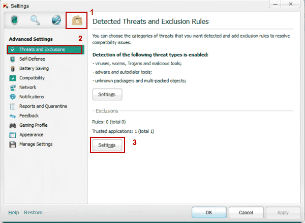 khắc phục lỗi ssl khi vào facebook do chương trình diệt virus kaspersky anti virus 2
