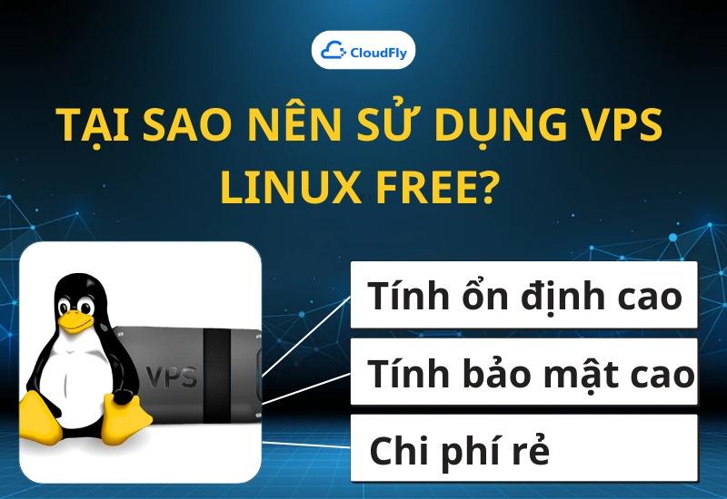 Tại sao nên sử dụng VPS Linux free?