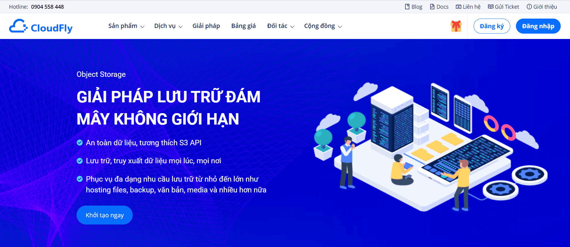 Object Storage - Giải pháp lưu trữ đám mây không giới hạn